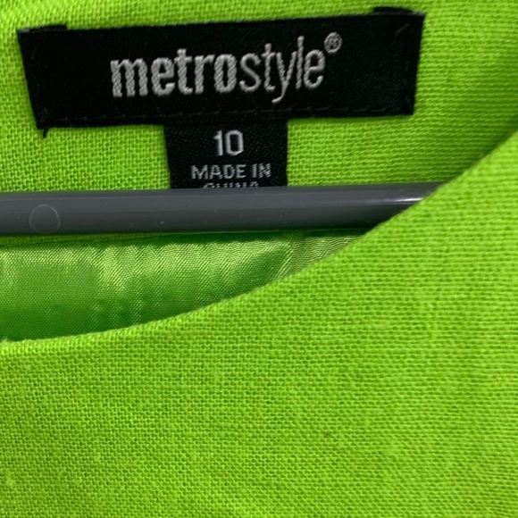 Linen dress Metrostyle *Great for Spring* - Picture 2 of 3